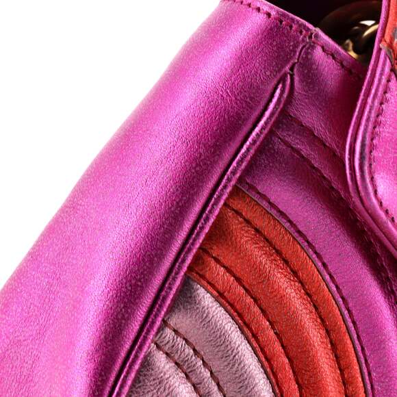 Gucci Gg Marmont Flap Bag Matelasse #224184G12B - Picture 6 of 7